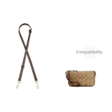 Через плечо, регулируемый, 94-123 см, коричневый