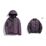 Фиолетовый (Включает фиолетовый хлопковый пуховик подкладка).