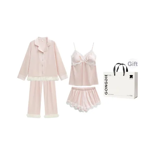 Gongdie Pajama Набор Женская Сумка для покупок