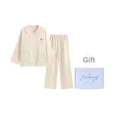 Розовый, звезды, снежинка, длинный (100% хлопок, хлопковая пряжа), клетка, коробка