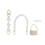 Coach, Цветочный дизайн Удлинитель Цепь + Нерегулярная Жемчужная Декоративная Цепь