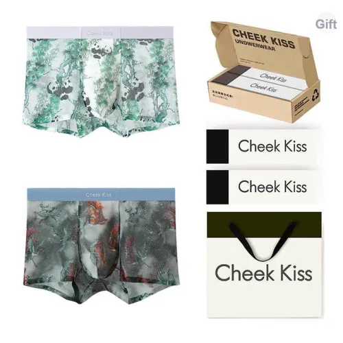 Cheekkiss Мужское нижнее белье Подарочная коробка OF 2 полоски