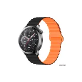 Чёрный и оранжевый [Только ремешок, без механизма]