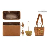 [Brown Style] Фланелевый лайнер + Износостойкая застежка (в комплекте с шармом)