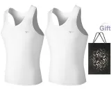 100% cotton, 2 шт (белый+белый) впитывающий пот и дышащий/2 шт, более экономичный для частой стирки!