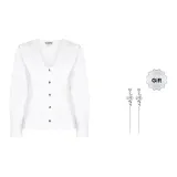White (В комплекте с лепестком, лозой, удлинителем цепочки, серьгами-кольцами)