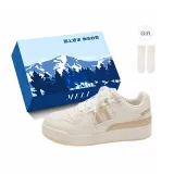 Белый хаки - Эксклюзивная обувь Коробка - Включает носки.