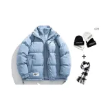 Туманно-голубой (Включает шапку-бини + шарф)