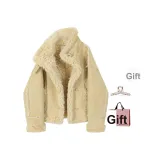 Абрикос Хаки, В комплекте с заколкой-коготь + эксклюзивная сумка для покупок