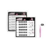 Гель-Бесплатно sable мех + Гель-Бесплатно Маленький Пламя [Низ] [включает Золотой Перо гребень]