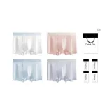 4 пачки (Белый + Светло-розовый + Далекий небесный + Серебристо-серый)