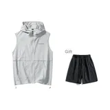 Серый с бесплатно черными брюками