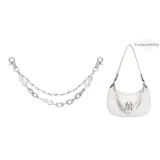 Жемчужная двухслойная жемчужная цепочка, длина 35 см [Сумка не включена]