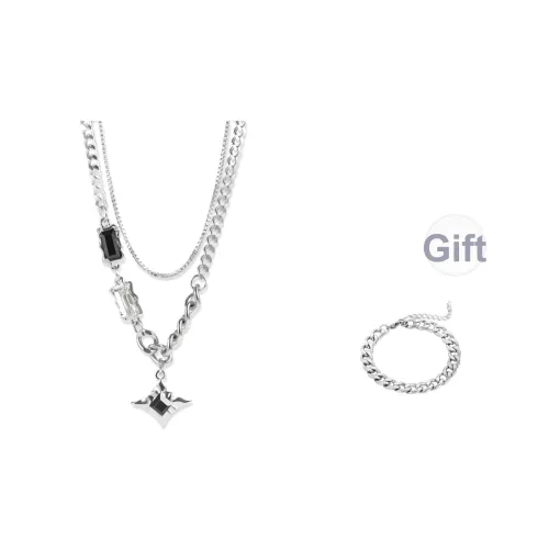 GUDUD Титановые стальные ожерелья унисекс