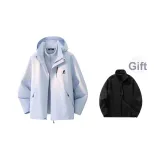 Лунный свет Синий (С флисовой подкладкой 3-в-1) Черный Поло Мячи 6899