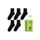 5 пачек (5 черных/носки без рисунка)