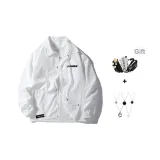 Белый (в комплекте с модным ожерельем и сумкой через плечо)