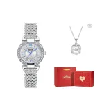 Серебряный ("Бьющееся Сердце" Ожерелье + Ограниченная серия коробки "Сердцебиение")