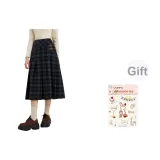 Тёмный кофейный в клетку