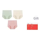 Зелёный + Экрю + Розовый