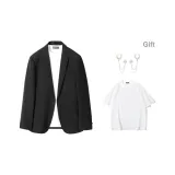 Black (В комплекте с брошью + белой футболкой)