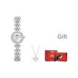 Лунно-серебряный ("Крылья ангела" Ожерелье + Ограниченное издание коробки "Сердцебиение")