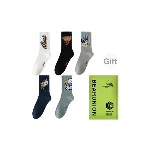 BEAR UNION Баскетбольные носки Унисекс Combo Set