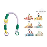 Портативный фиолетовый, зеленый, желтый шнурок