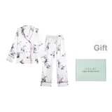 [Подарочная коробка комплект] Османтус двубортный женский комплект