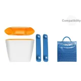 [Комплект из двух частей] Бумага DuPont Подкладка + Синие накладки на плечи, 2 шт. (Снижение стресса, встроенная память)