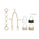 Белая Луна Удлинительная Цепь + Декоративная Цепь с Камелией