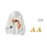 Белый - с флисовой подкладкой (случайный дизайн, в комплекте с карабинерами, 1 шт, 81158)