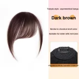 Miu Позиционирование стиля Боковая сторона Бахрома [Темно-кофейный] с усы