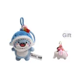 Пухлый Акула-Акула Синий Шляпа Стиль Украшение с Подарком Серый Слон Украшение