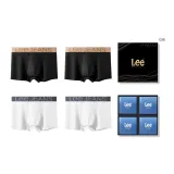 Коробка 4 пачки (черный + черный + белый + белый)