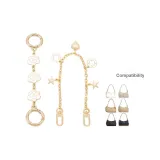 [Gold] Камелия Удлинительная цепь + Любовь Звезда Декоративная цепь