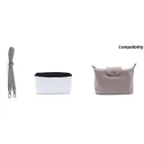 [Комплект 4] Черный лайнер + Серый 77-107 длинный ремешок