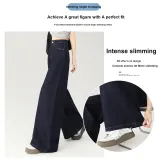 Джинсовый синий