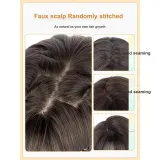 Корейский Раскованный Вьющиеся Волосы [Темно-Коричневый]