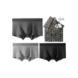 Однотонный 3-Пачка Коробка Включено (Черный Меланжевый Серый + Темный Фотиния Серый + Средний Фотиния Серый)