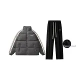 Флисовые комплекты одежды (темно-серый + черный)