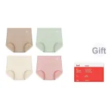 Абрикос + Зеленый + Экрю + Розовый