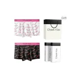 2 шт [Розово-белый + Розовый черный]