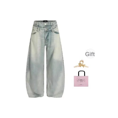 EVPGB Светло-синие женские джинсы