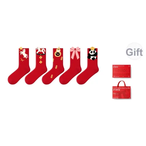 PRIMEET Носки Crew Унисекс упаковка из 5 пар