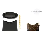 [Набор из 2 частей] Черная бумага DuPont, подкладка + золотой удлинитель цепи