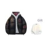 Black (Red Checkered Hat) (Round Neck Sweatshirt Included)  
Черный (Красная клетчатая шляпа) (В комплекте с круглым вырезом свитшот)