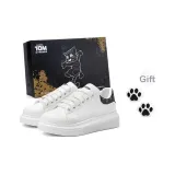 Белый, черный (улучшенная обувь, пряжка включена).