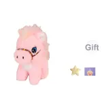 Розовый (Включает заколку для волос в виде звезды + поздравительную открытку)