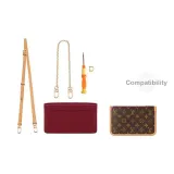 Совместимость Carryall Маленький [Коровья кожа Плечевой ремень Через плечо] Под-Сумка Комплект